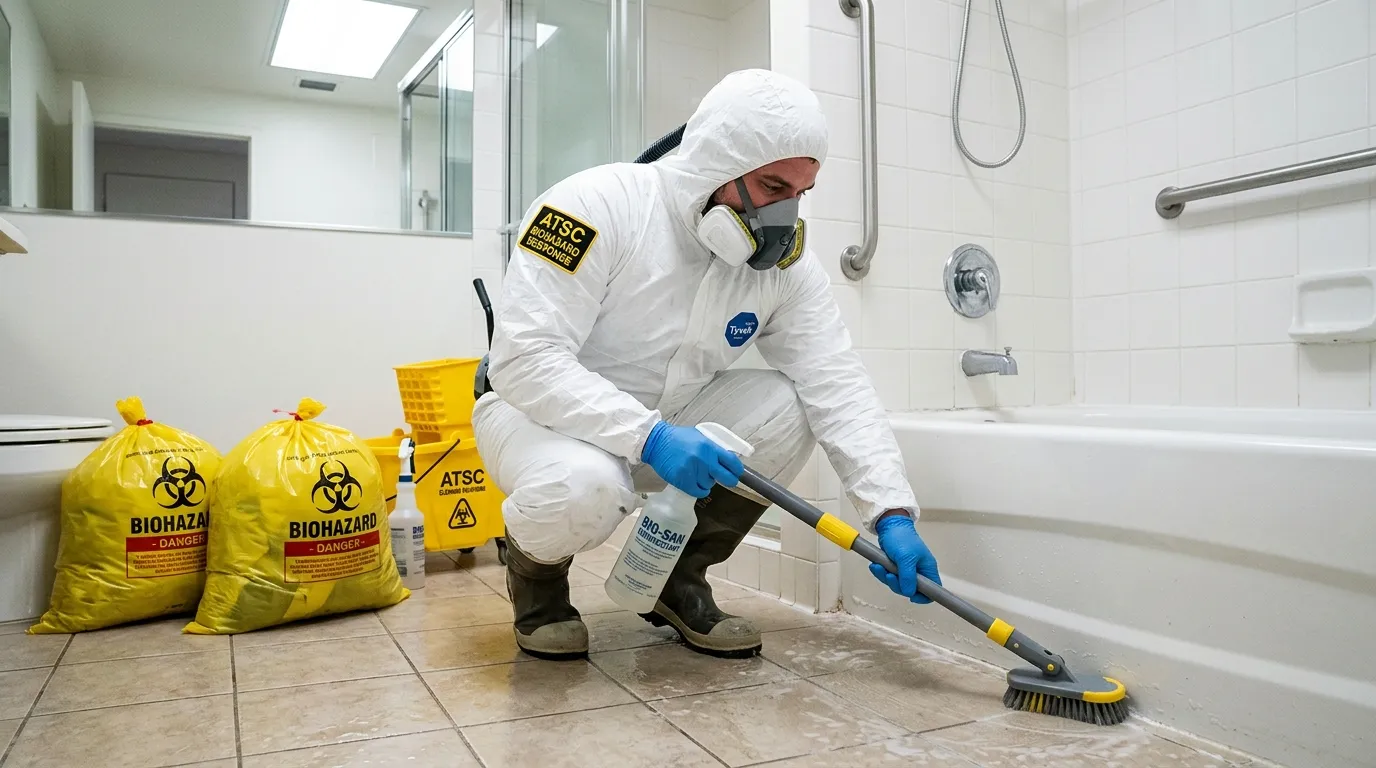 Decontamination equipment deployed for Blood Cleanup in Lago Vista